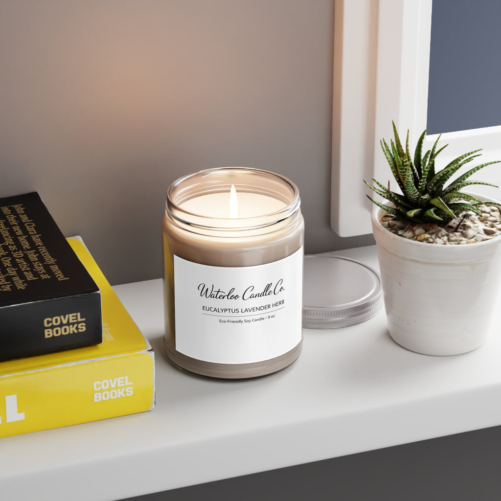 Waterloo Candle Co. -- Eucalyptus Lavender Herb (9 oz)