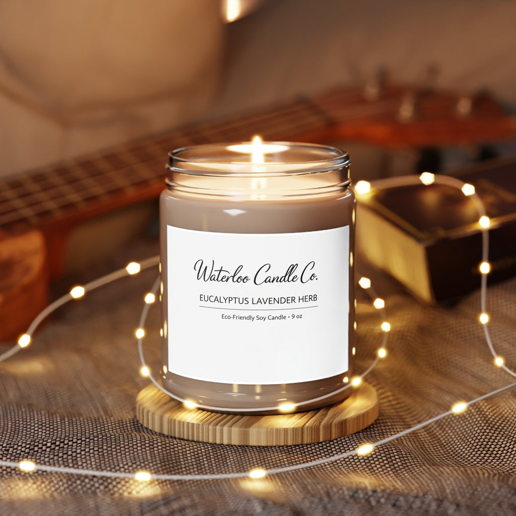 Waterloo Candle Co. -- Eucalyptus Lavender Herb (9 oz)